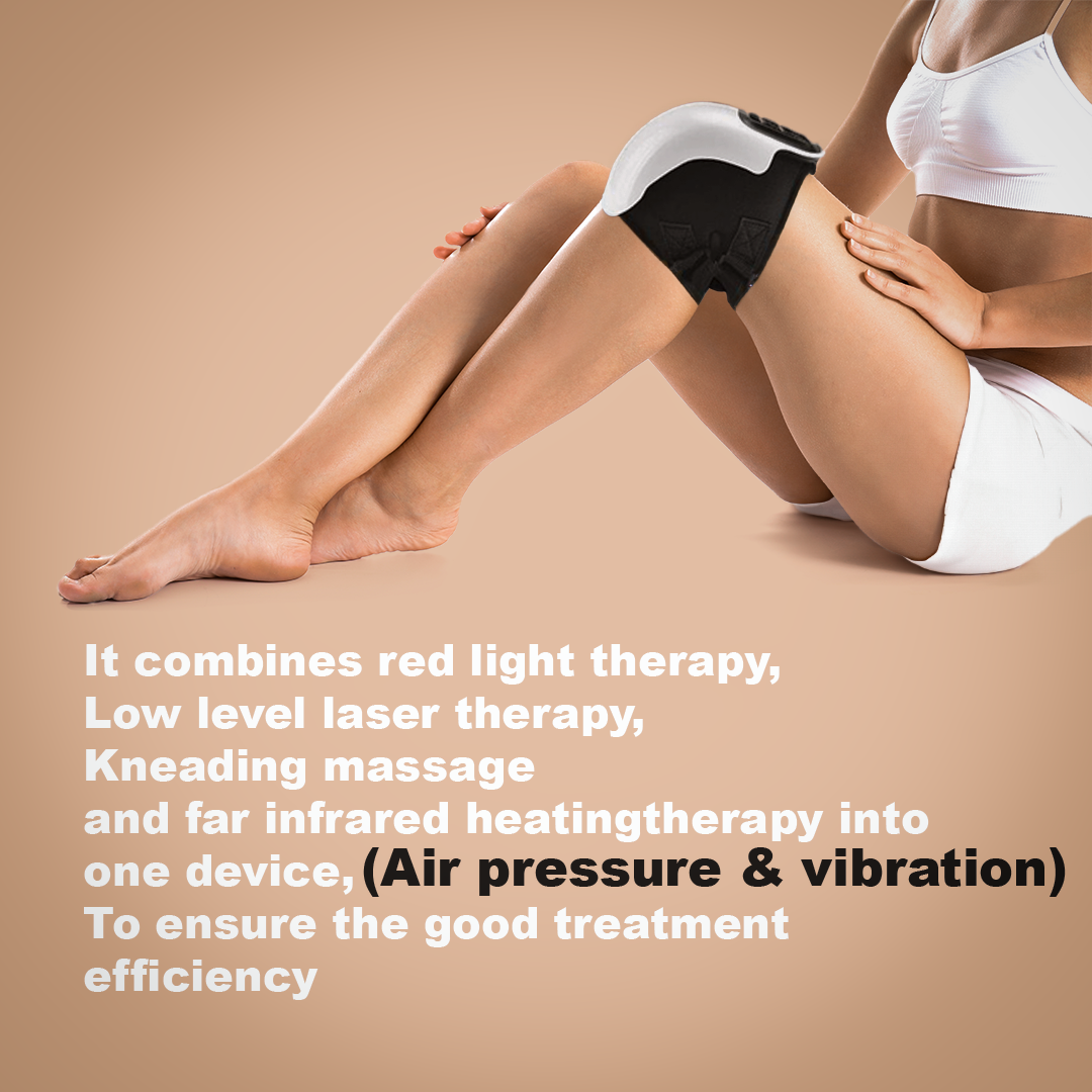 Cordless Infrared Heat & Vibration Knee Massager - Nevalax