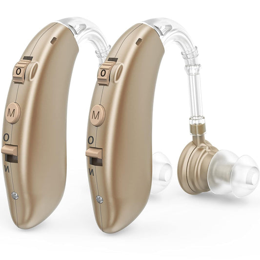 In-Ear Rechargeable Adjustable OTC Hearing Aids - Nevalax