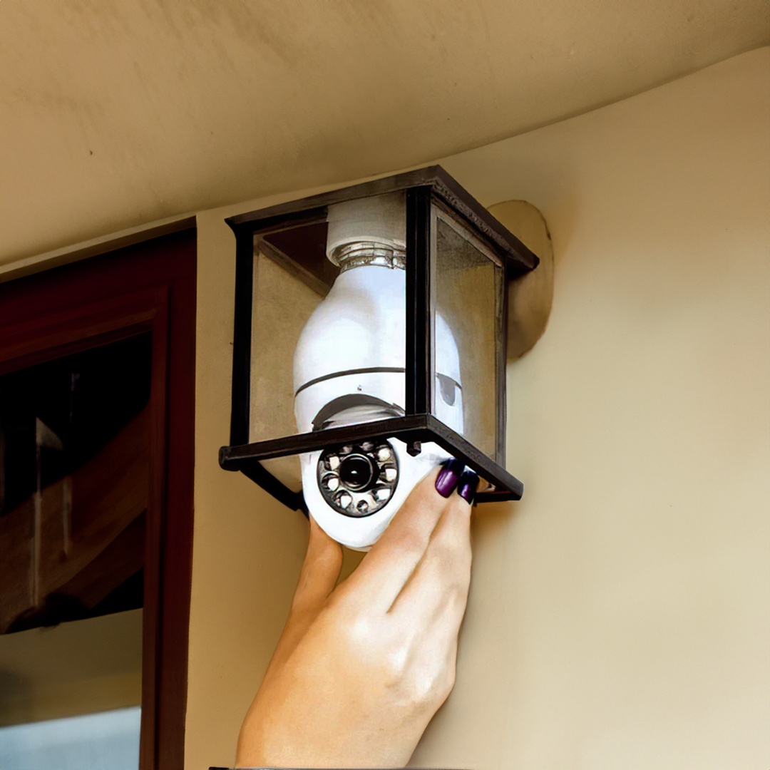 Light Socket Lightbulb Camera - Nevalax