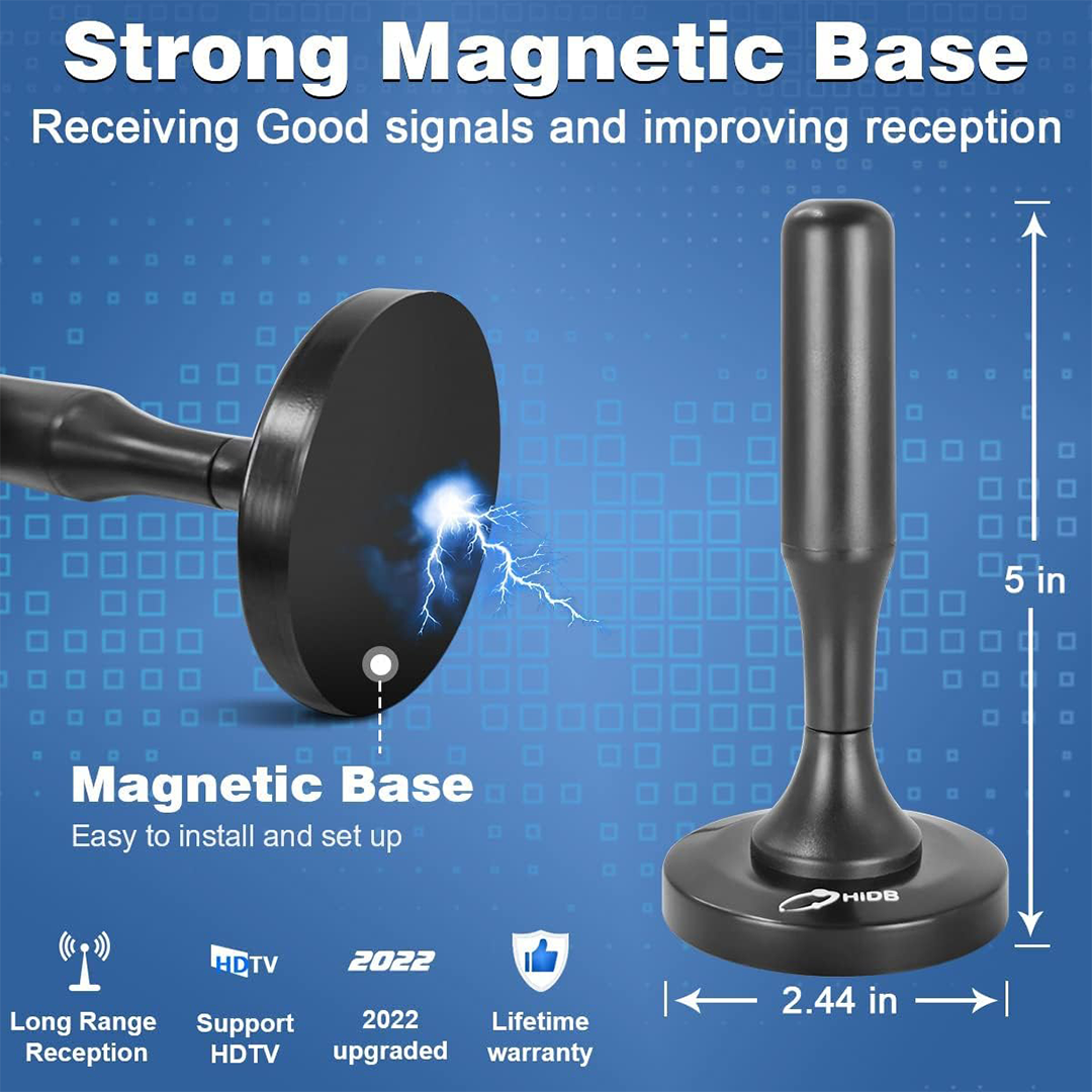 HDTV 4K Magnetic Digital Antenna - Nevalax