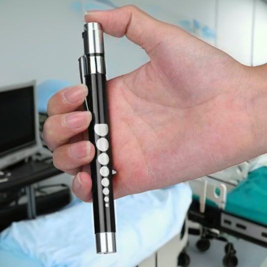 LED High Quality Medical First Aid Pen Light Flashlight for Doctor Nurse Emergency - Nevalax