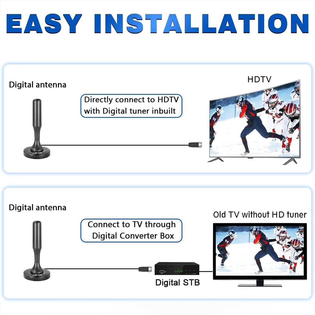 HDTV 4K Magnetic Digital Antenna - Nevalax